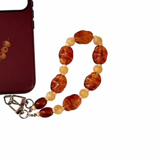 007 - AMBER, HONEY PHONE CHARM